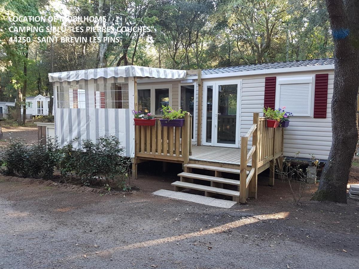 Agreable Mobilhome 6 - 8 Places Сен-Бревен-ле-Пен Екстериор снимка